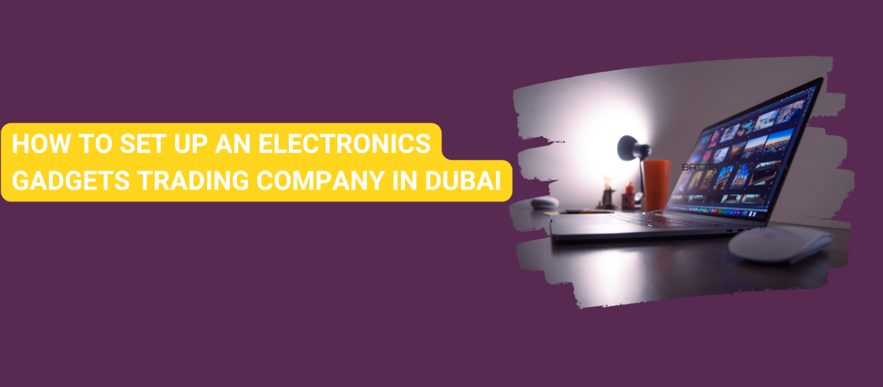 Set Up an Electronics Gadgets Trading Company in Dubai
