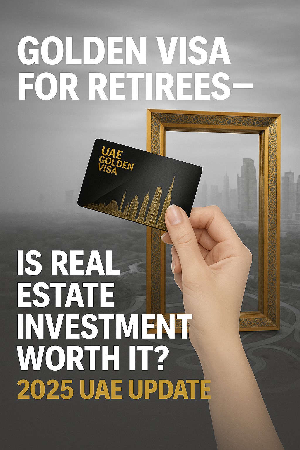Golden Visa for Retirees—Is Real Estate Investment Worth It 2025 UAE Update