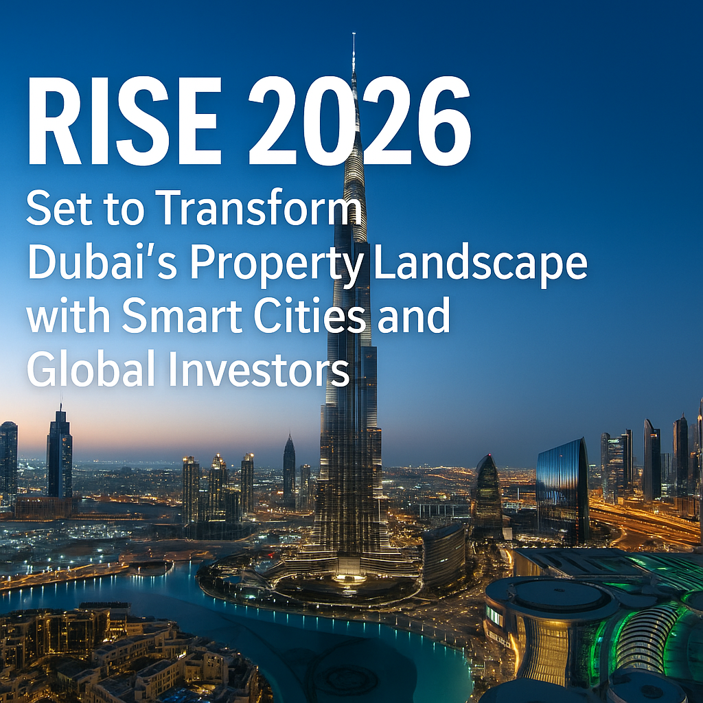 RISE 2026 Set to Transform Dubai’s Property Landscape with Smart Cities and Global Investors