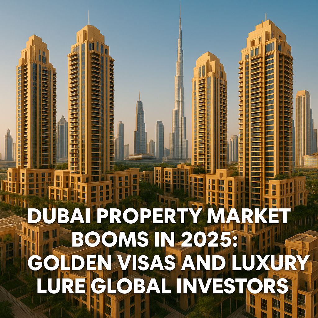 Dubai Property Market Booms in 2025: Golden Visas and Luxury Lure Global Investors