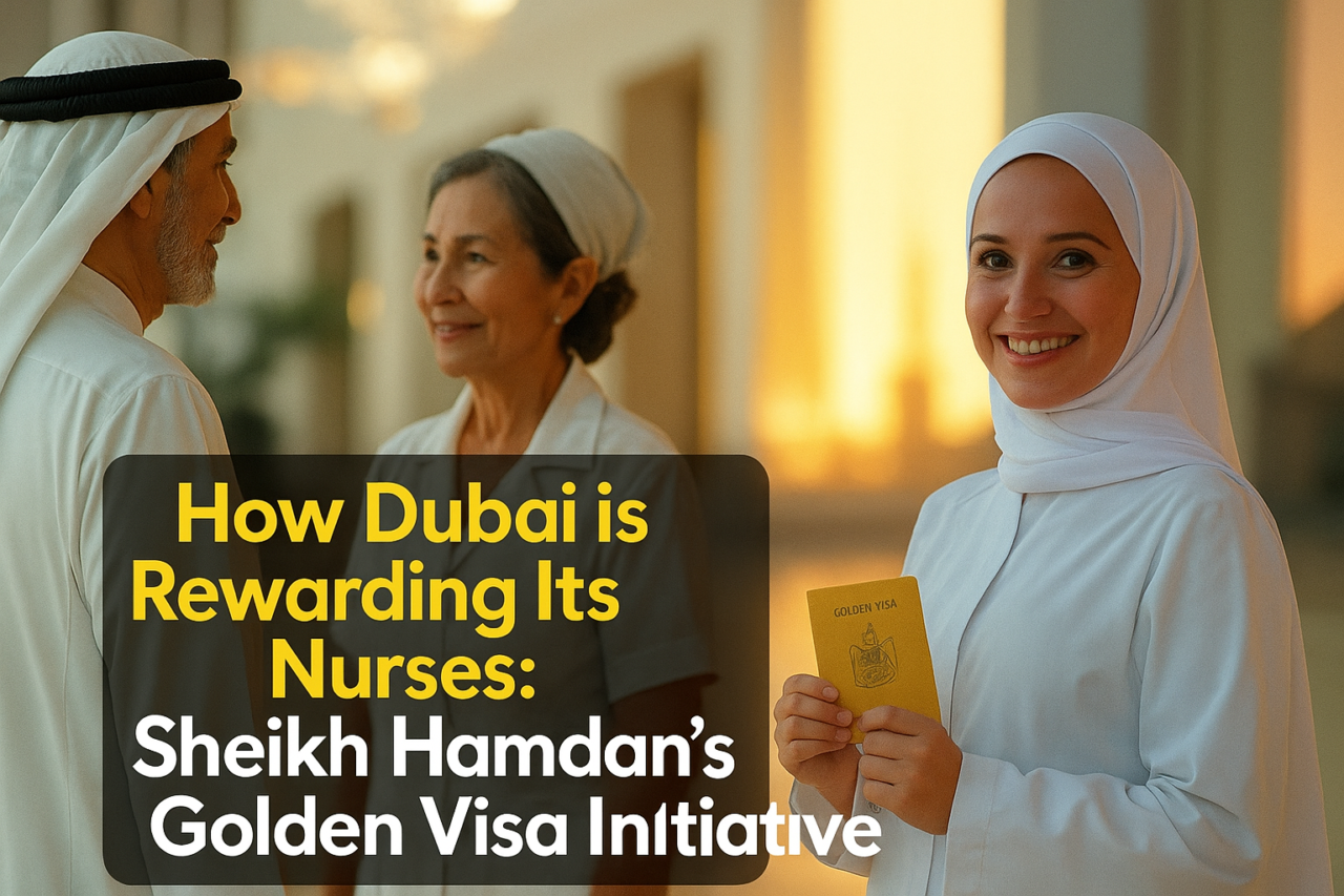 How Dubai is Rewarding Its Nurses Sheikh Hamdan’s Golden Visa Initiative