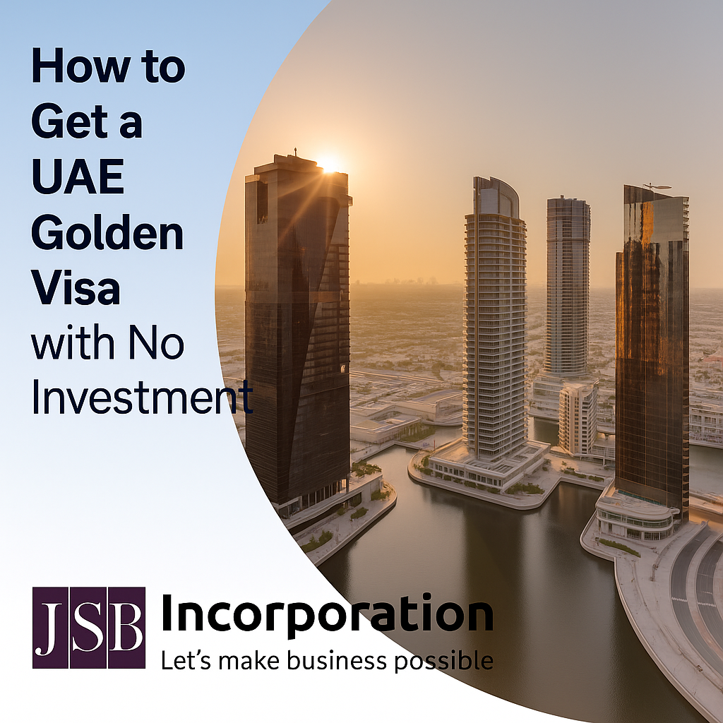 How to Get a UAE Golden Visa with No Investment