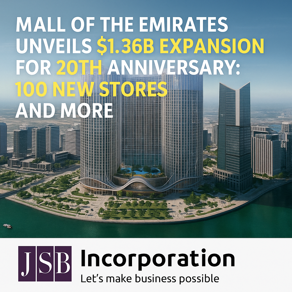 Mall of the Emirates Unveils $1.36B Expansion for 20th Anniversary 100 New Stores and More