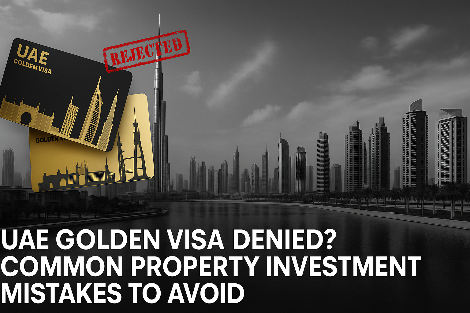 UAE Golden Visa Denied Common Property Investment Mistakes to Avoid