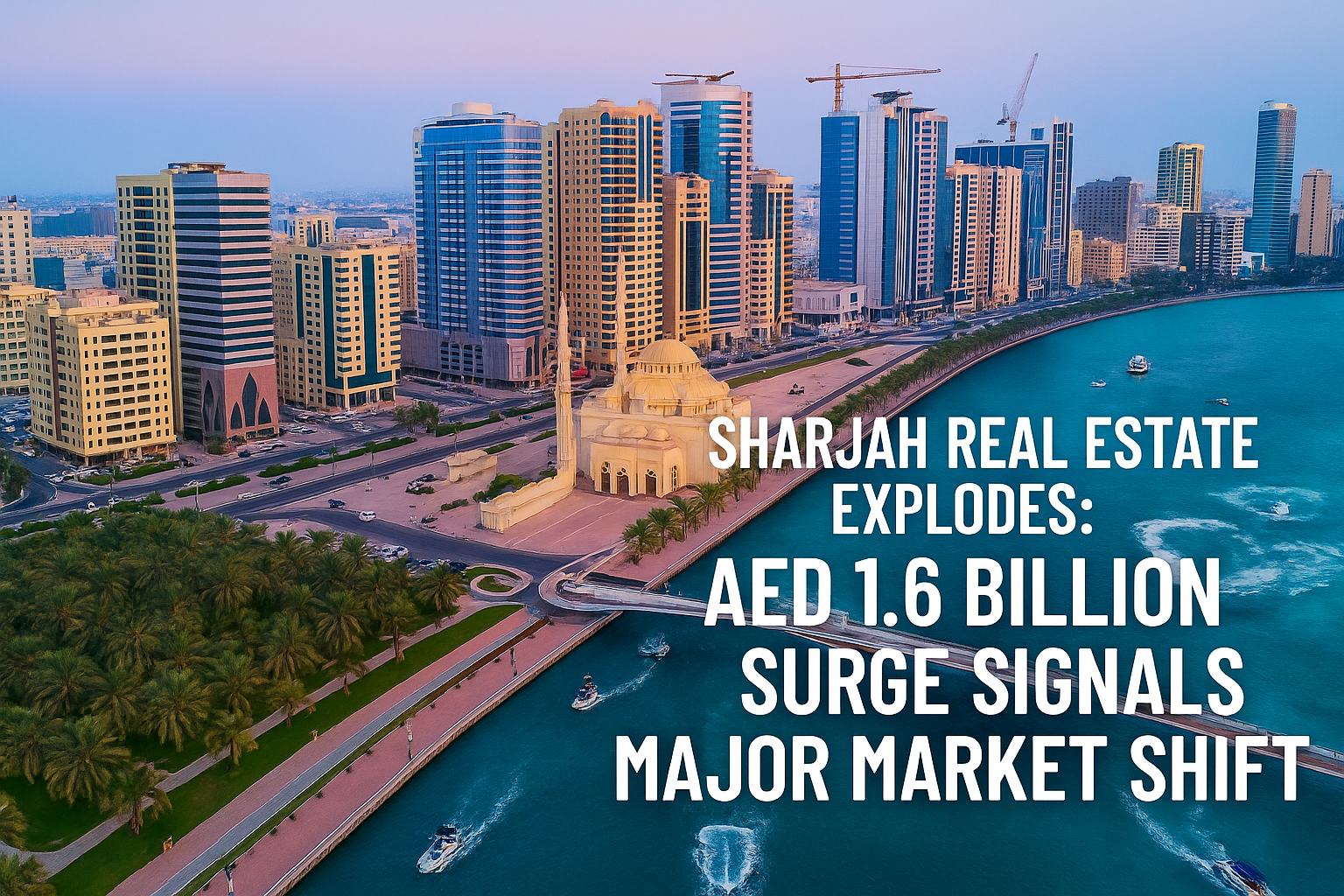 Sharjah real estate's first half deals surge 48% to Dh27b