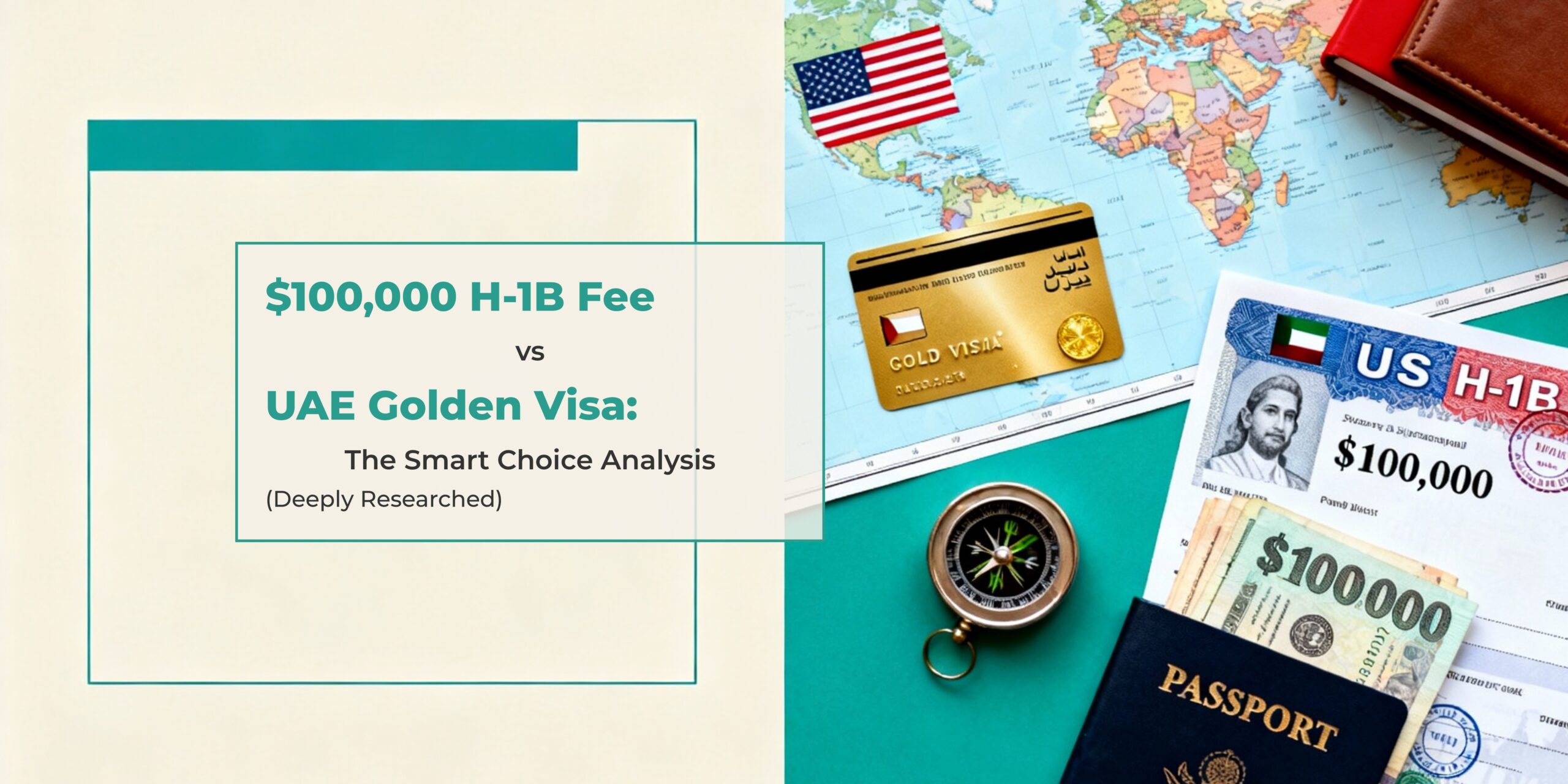 $100,000 H-1B Fee vs UAE Golden Visa The Smart Choice Analysis (Deeply Researched)