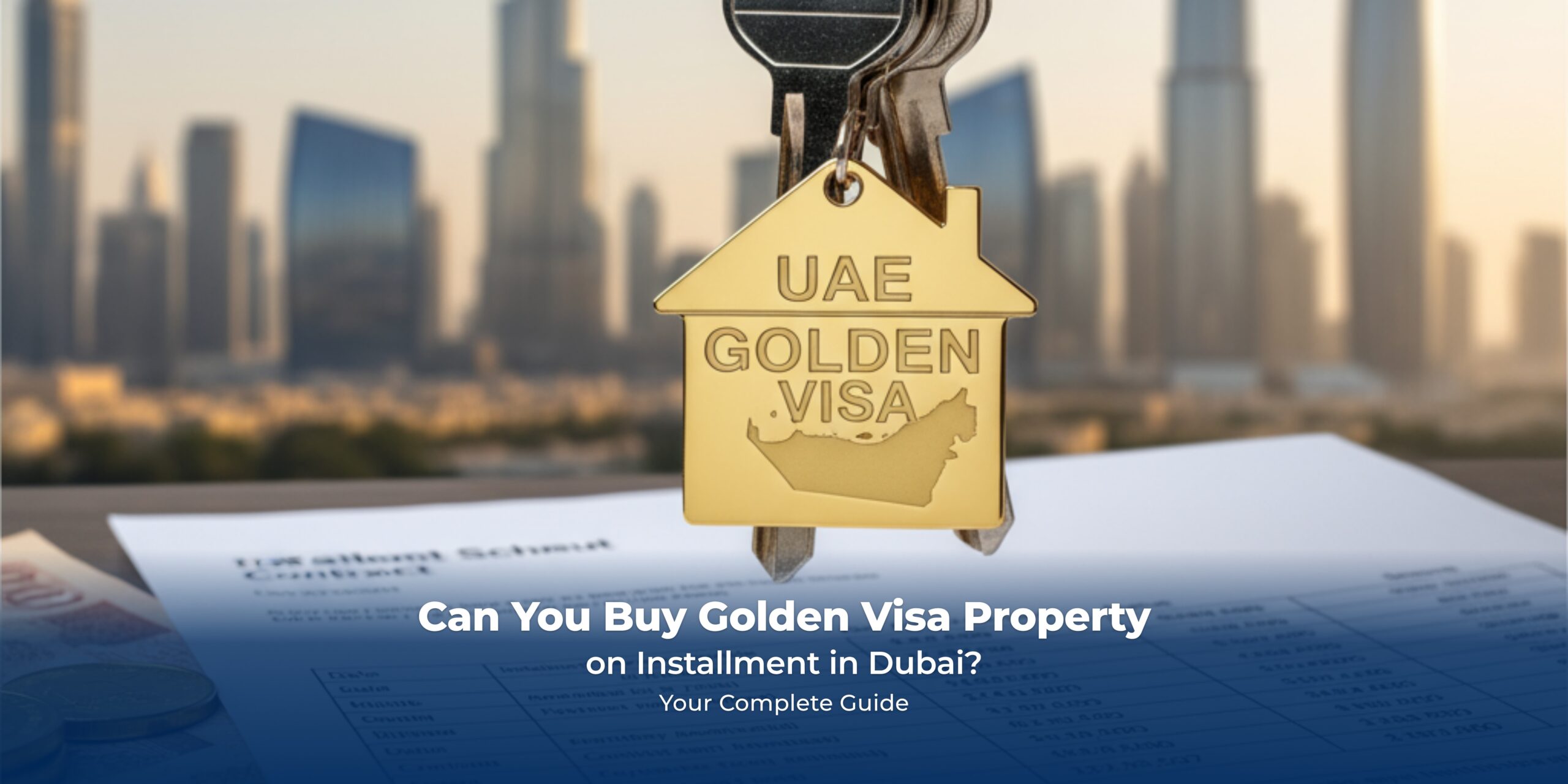 Can You Buy Golden Visa Property on Installment in Dubai Your Complete Guide