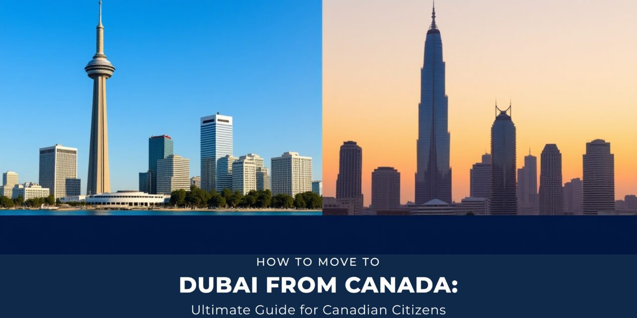 How to Move to Dubai From Canada Ultimate Guide for Canadian Citizens