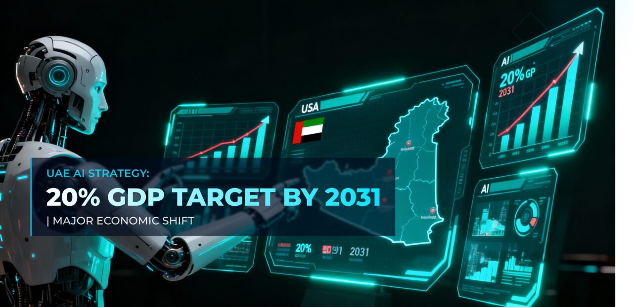 UAE AI Strategy 20% GDP Target by 2031 Major Economic Shift