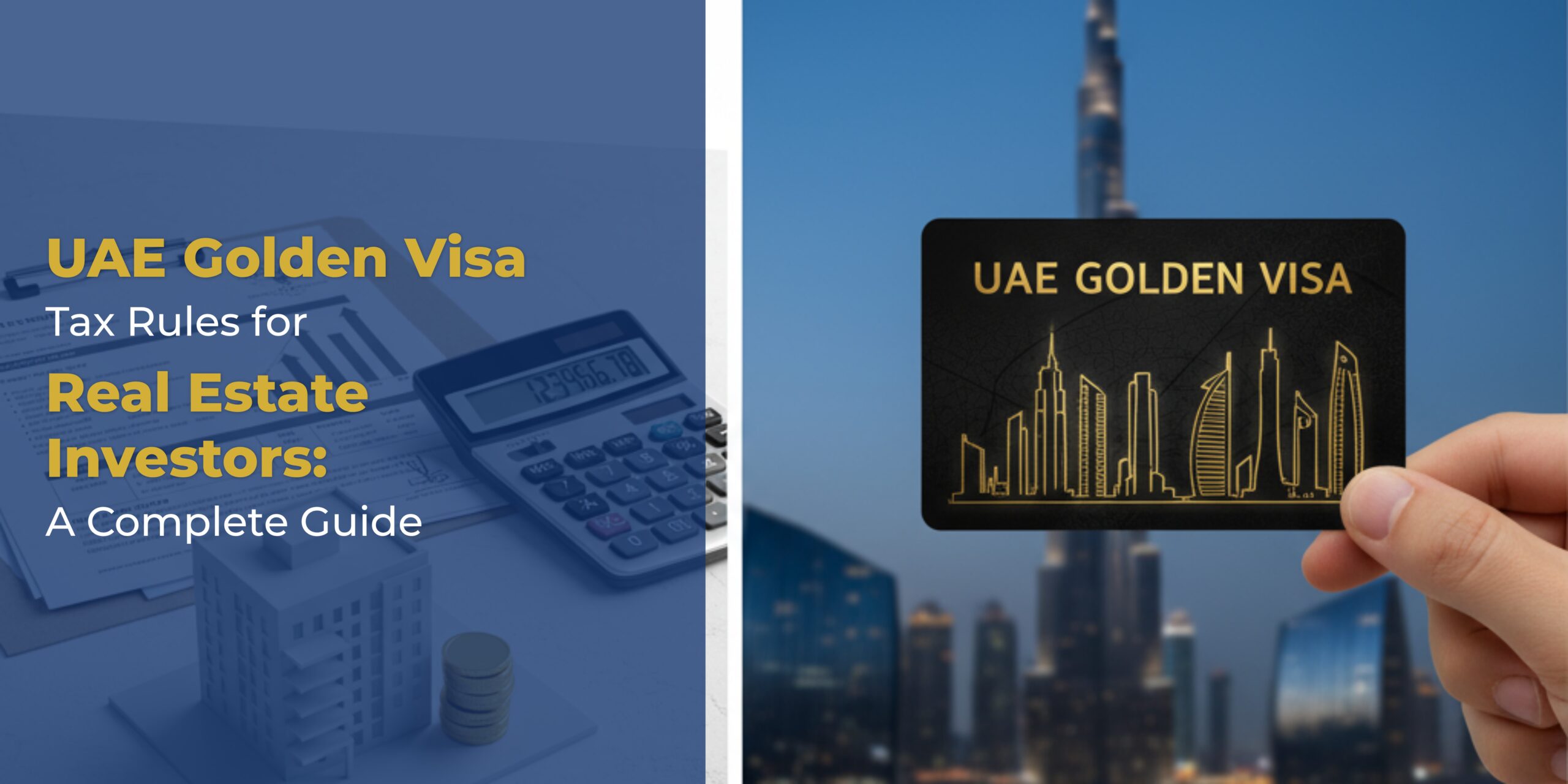 UAE Golden Visa Tax Rules for Real Estate Investors A Complete Guide