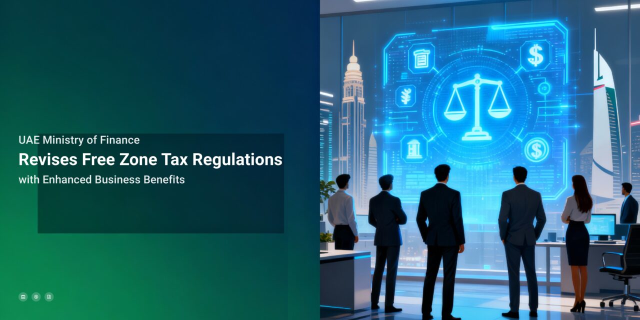 UAE Ministry of Finance Revises Free Zone Tax Regulations with Enhanced Business Benefits