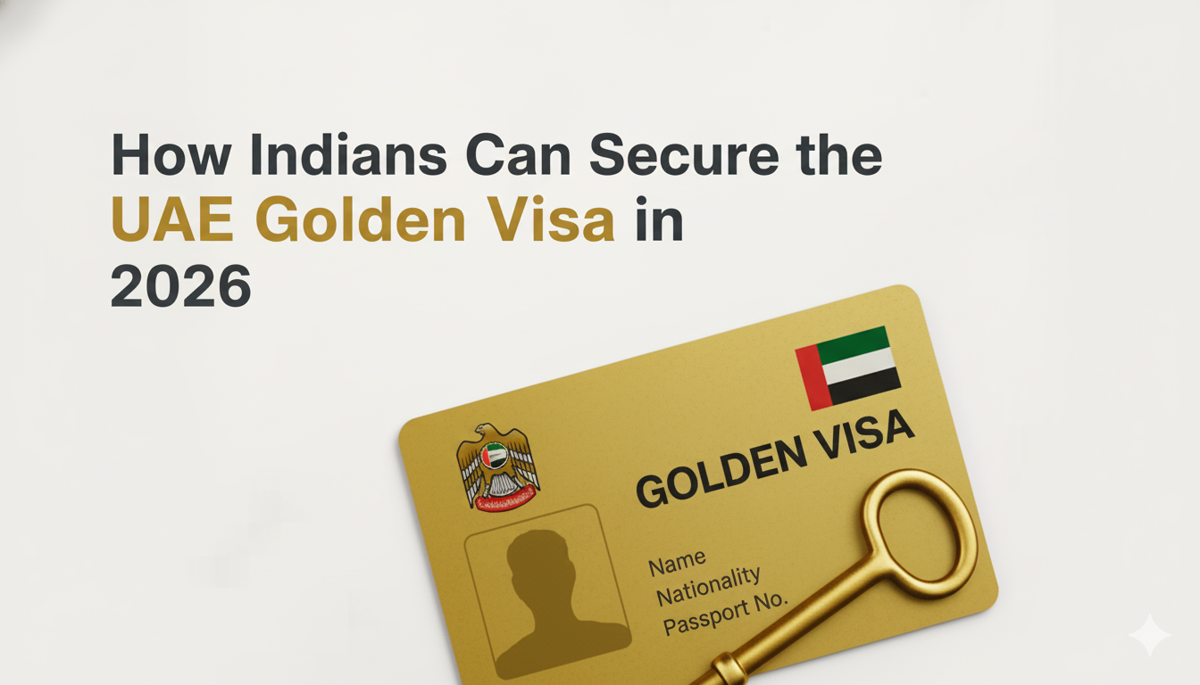 How Indians Can Secure the UAE Golden Visa in 2026