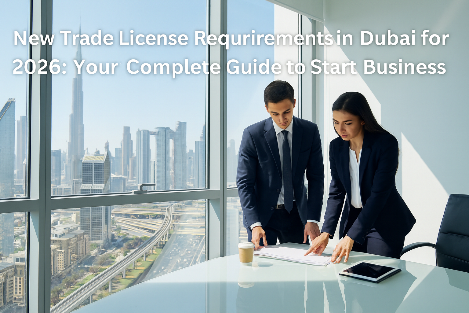 New Trade License Requirements in Dubai for 2026 Your Complete Guide to Starting a Business