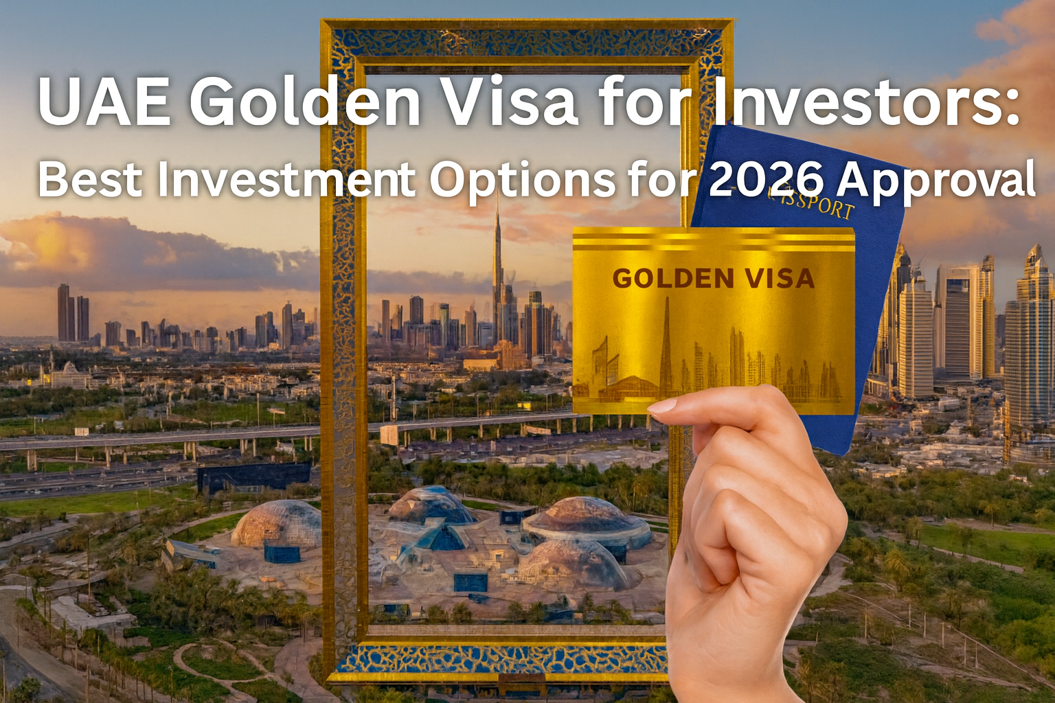 UAE Golden Visa for Investors Best Investment Options for 2026 Approval