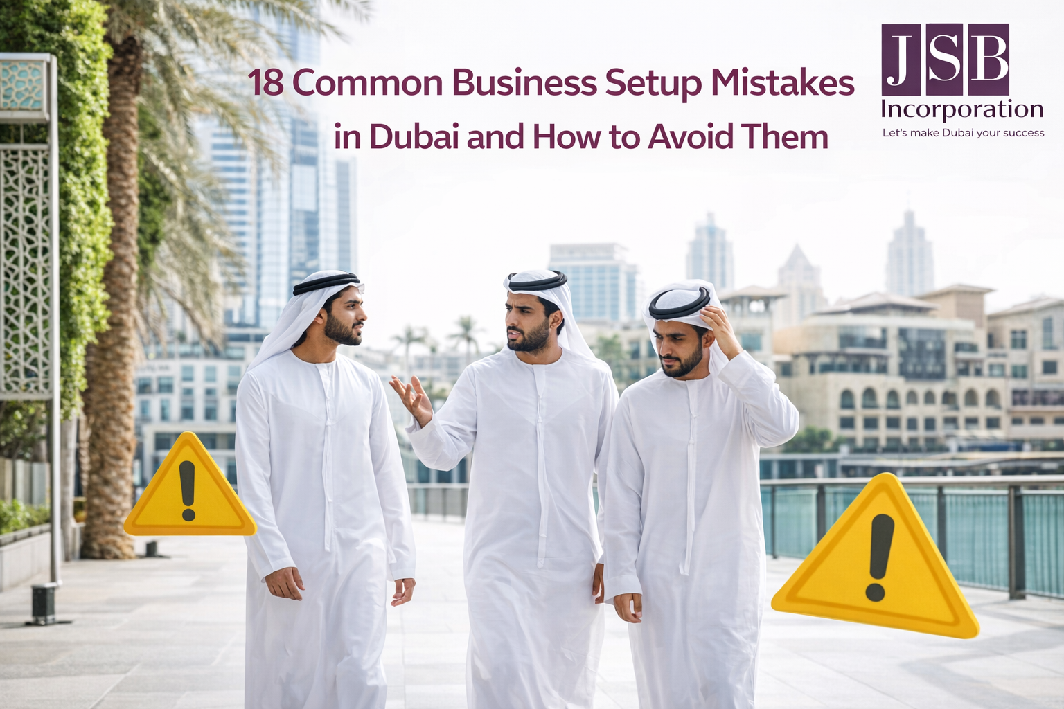 18 Common Business Setup Mistakes in Dubai and How to Avoid Them