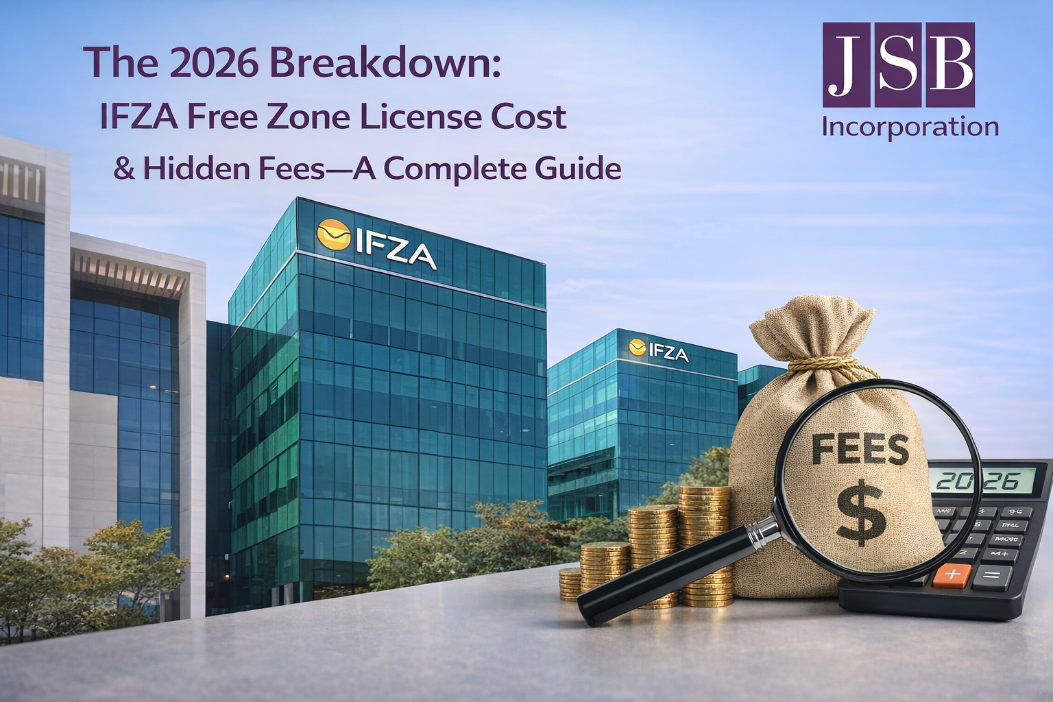 The 2026 Breakdown IFZA Free Zone License Cost & Hidden Fees—A Complete Guide