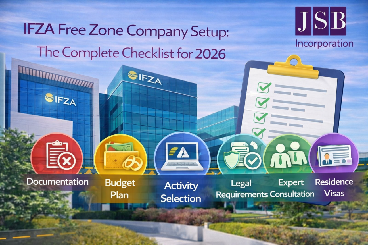 IFZA Free Zone Company Setup The Complete Checklist for 2026