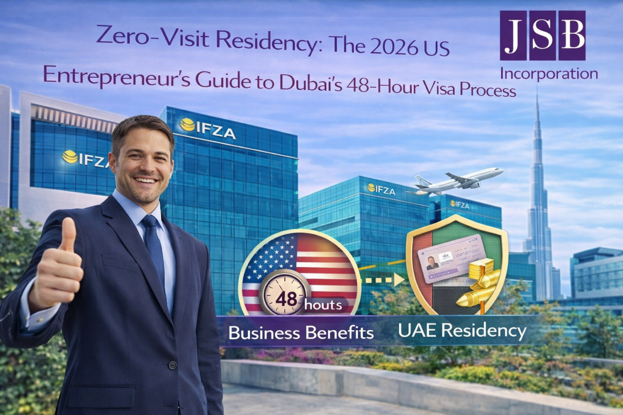 Zero-Visit Residency The 2026 US Entrepreneur's Guide to Dubai's 48-Hour Visa Process