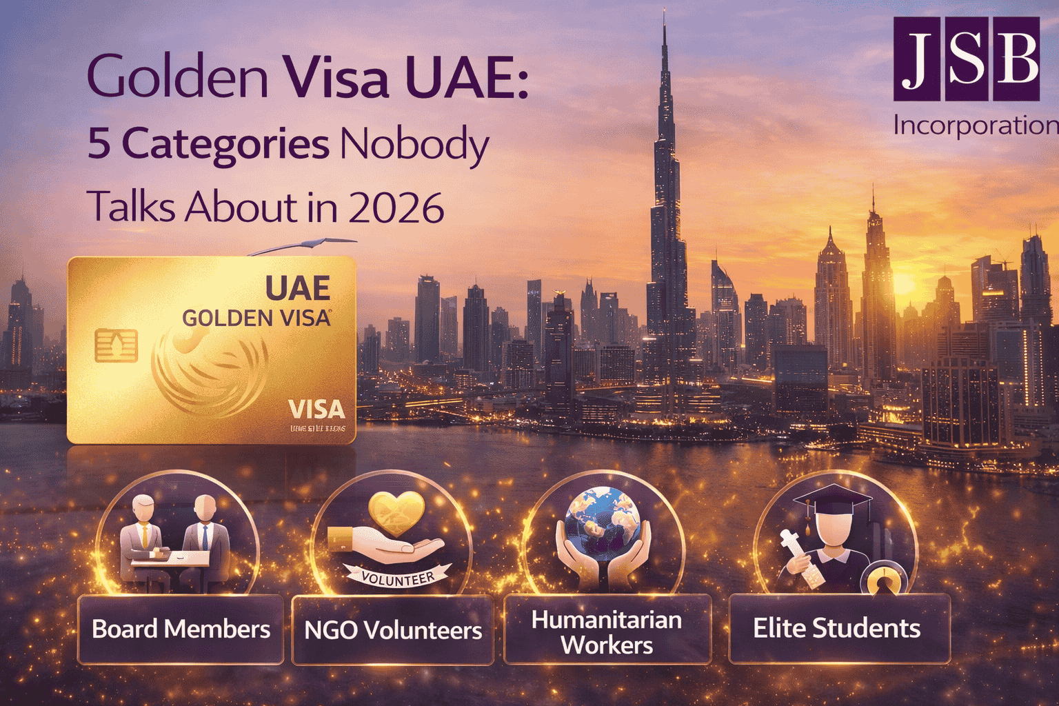 Golden Visa UAE 5 Categories Nobody Talks About in 2026