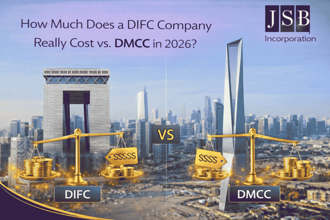 How Much Does a DIFC Company Really Cost vs. DMCC in 2026