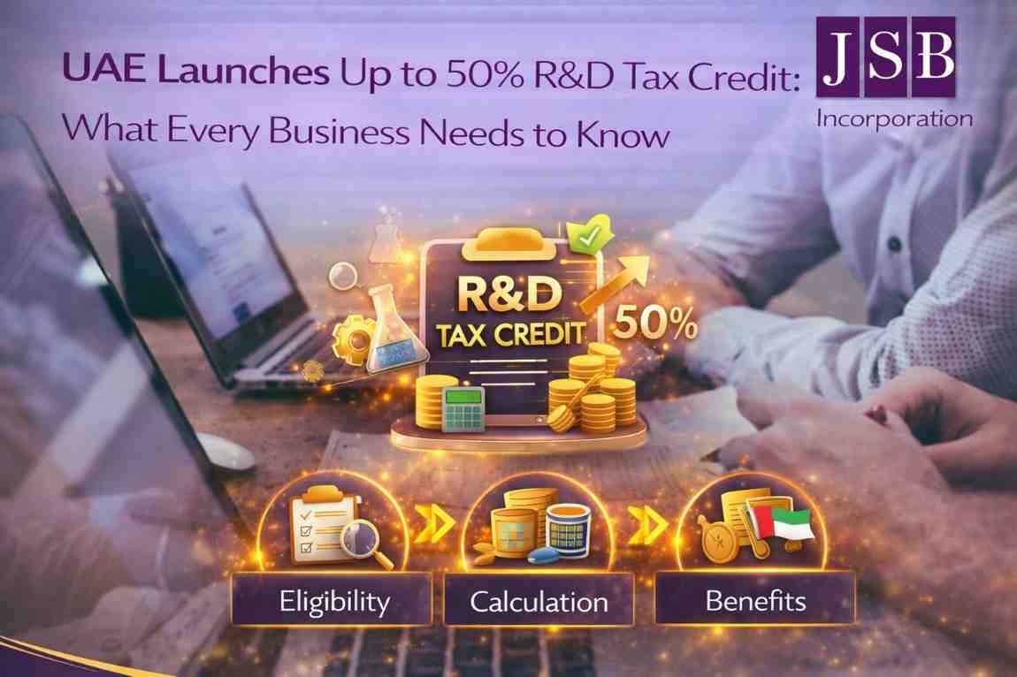 UAE Launches Up to 50% R&D Tax Credit What Every Business Needs to Know