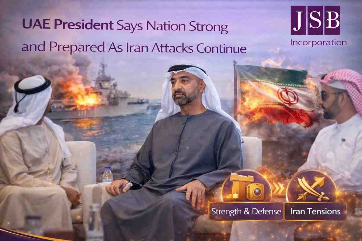 UAE President Says Nation Strong and Prepared As Iran Attacks Continue
