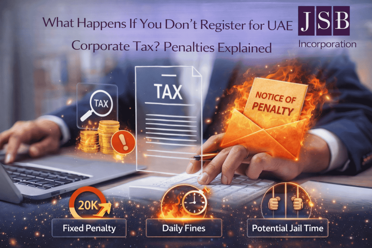 What Happens If You Don't Register for UAE Corporate Tax Penalties Explained