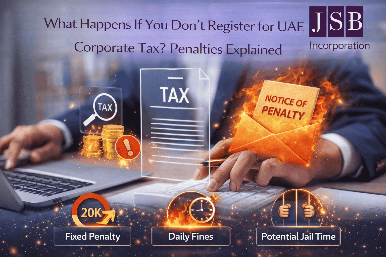 What Happens If You Don't Register for UAE Corporate Tax Penalties Explained