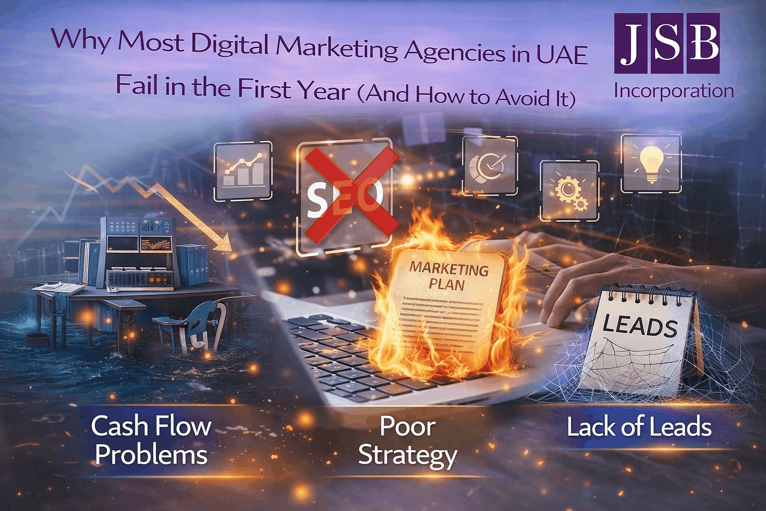 Why Most Digital Marketing Agencies in UAE Fail in the First Year (And How to Avoid It)