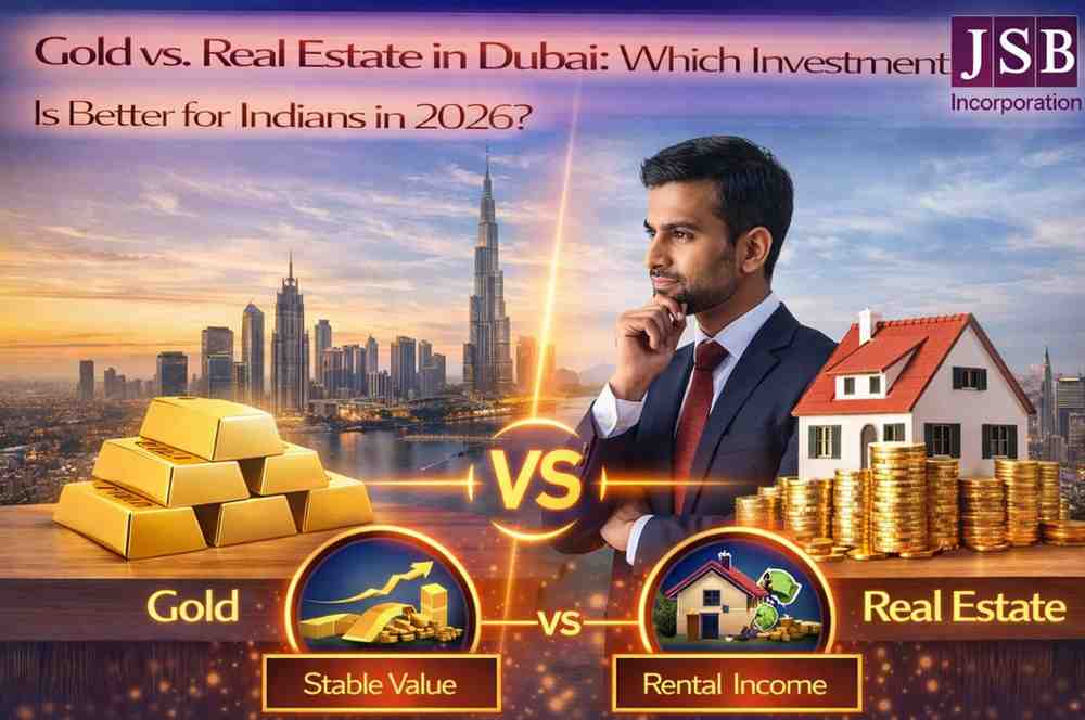 Gold vs. Real Estate in Dubai Which Investment Is Better for Indians in 2026
