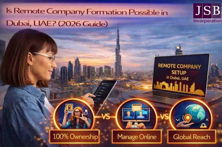 Is Remote Company Formation Possible in Dubai, UAE (2026 Guide)