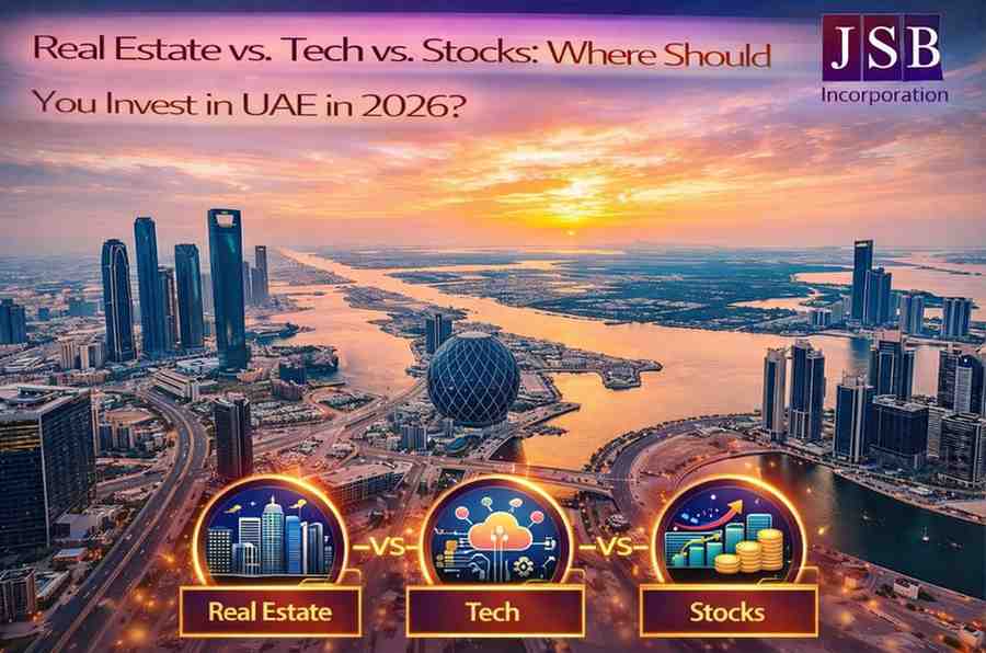 Real Estate vs. Tech vs. Stocks Where Should You Invest in UAE in 2026