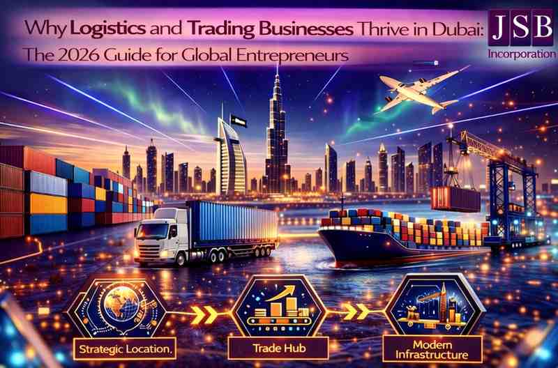 Why Logistics and Trading Businesses Thrive in Dubai The 2026 Guide for Global Entrepreneurs