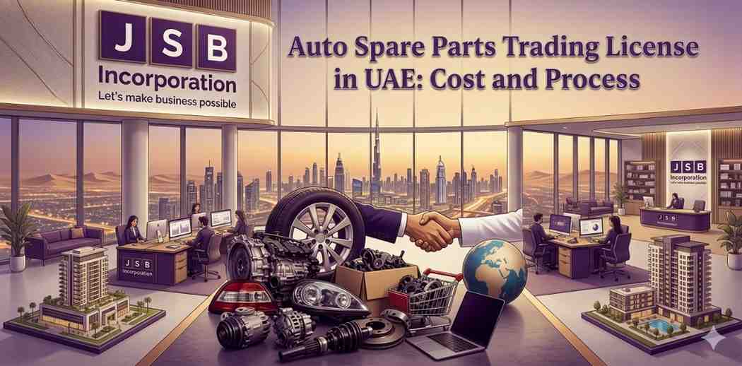 Auto Spare Parts Trading License in UAE Cost and Process