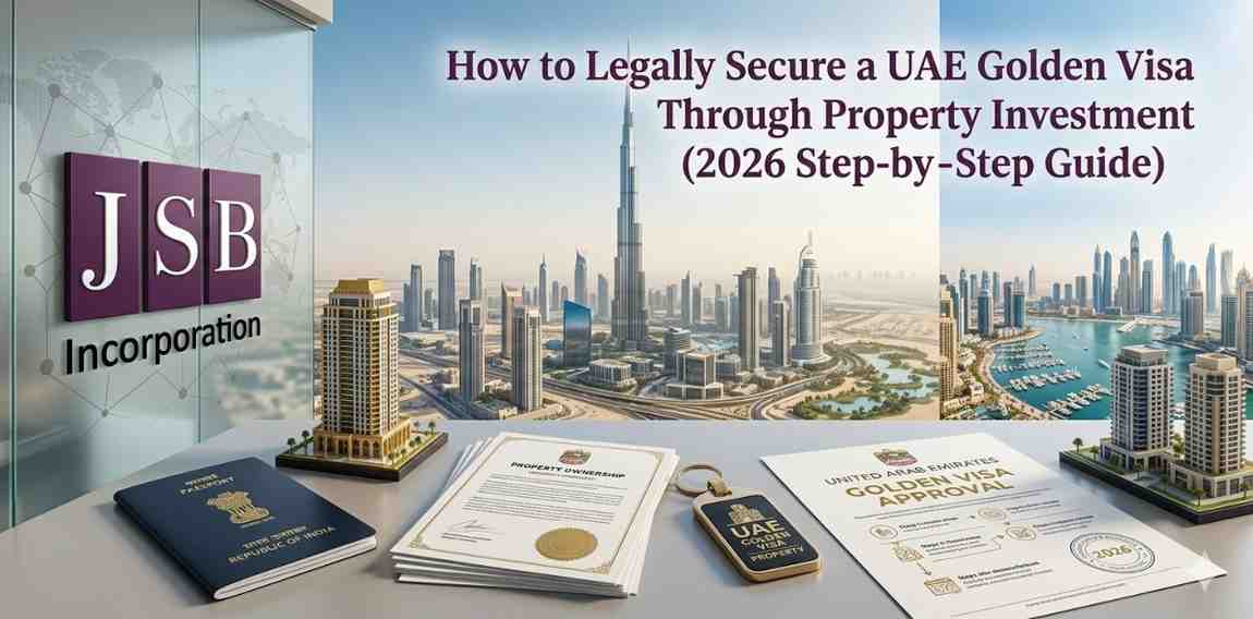 How to Legally Secure a UAE Golden Visa Through Property Investment (2026 Step-by-Step Guide)