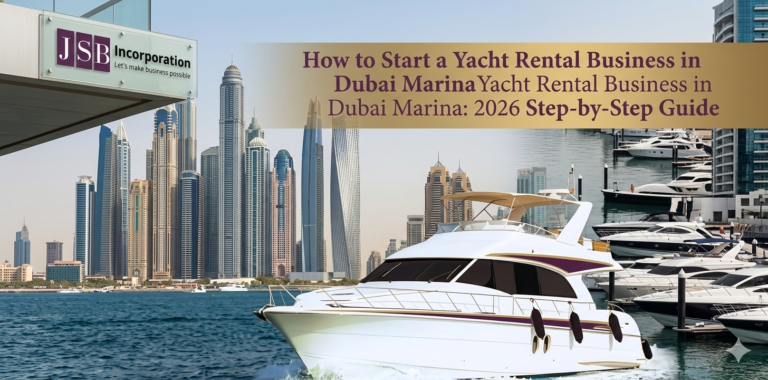 How to Start a Yacht Rental Business in Dubai Marina: 2026 Step-by-Step Guide
