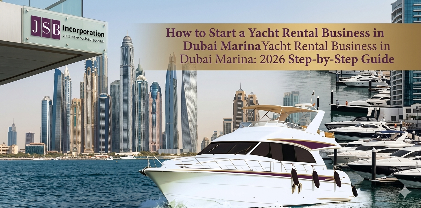 How to Start a Yacht Rental Business in Dubai Marina: 2026 Step-by-Step Guide
