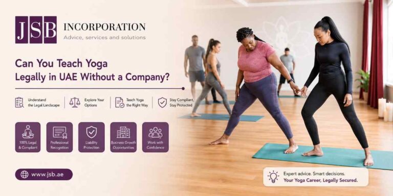 Can You Teach Yoga Legally in the UAE Without a Company?