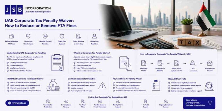 UAE Corporate Tax Penalty Waiver How to Reduce or Remove FTA Fines