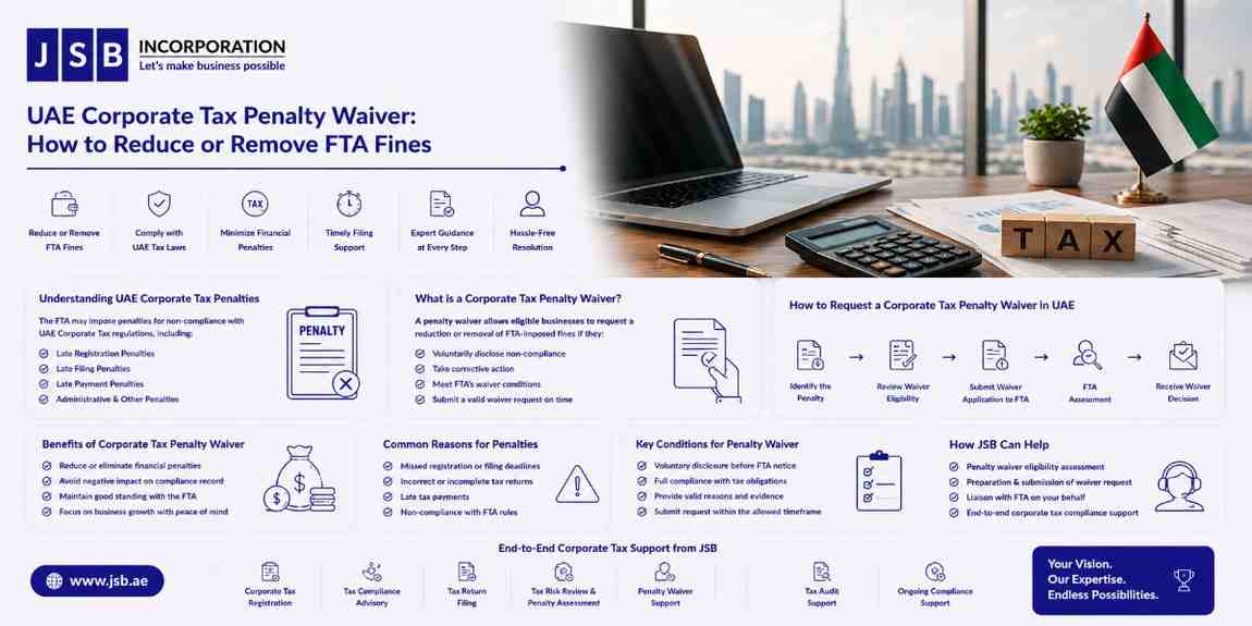 UAE Corporate Tax Penalty Waiver How to Reduce or Remove FTA Fines