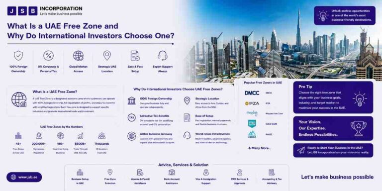 Best UAE Free Zones for International Investors