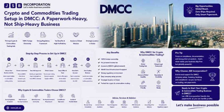 Crypto and Commodities Trading Setup in DMCC A Paperwork-Heavy, Not Ship-Heavy Business