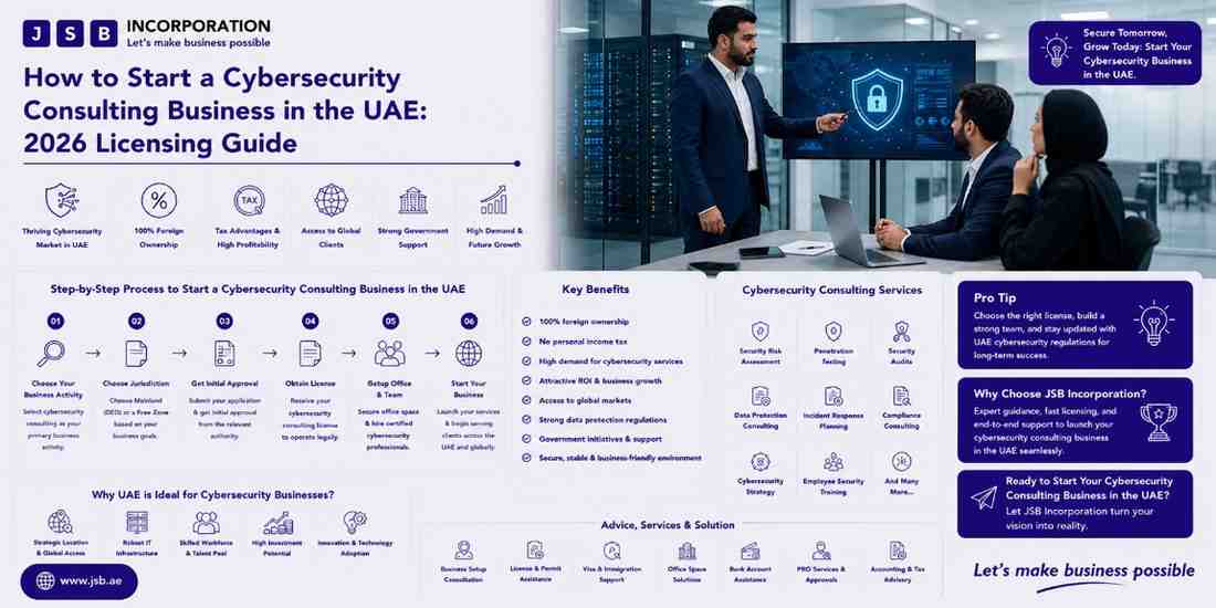 How to Start a Cybersecurity Consulting Business in the UAE 2026 Licensing Guide